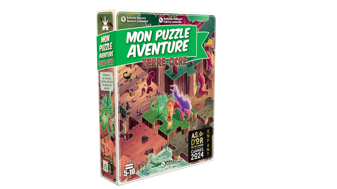 MON PUZZLE AVENTURE : TERRE OCRE