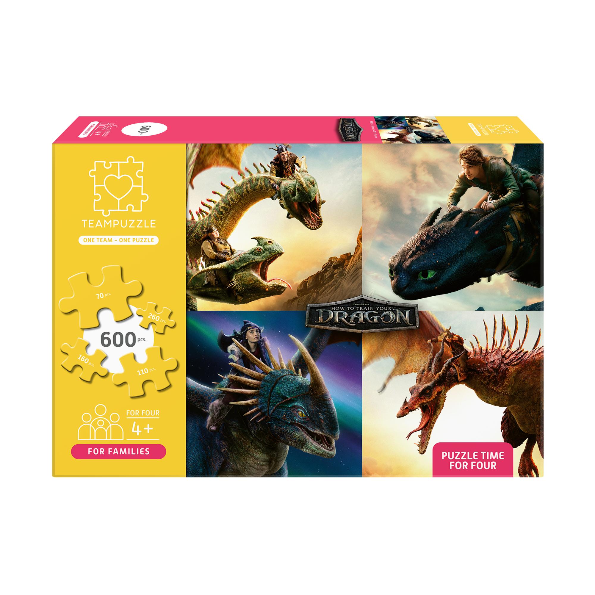 TEAMPUZZLE – Dragon – 600 pièces