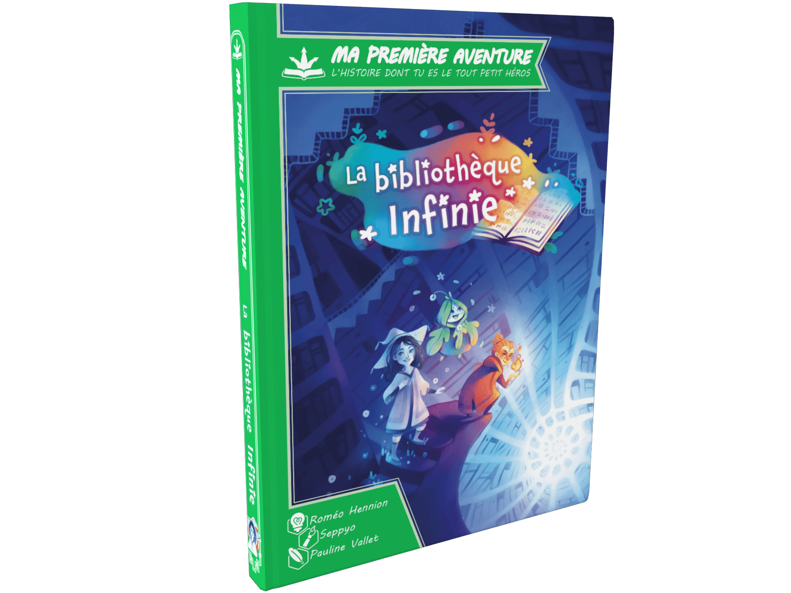 MA 1ERE AVENTURE : LA BIBLIOTHEQUE INFINIE